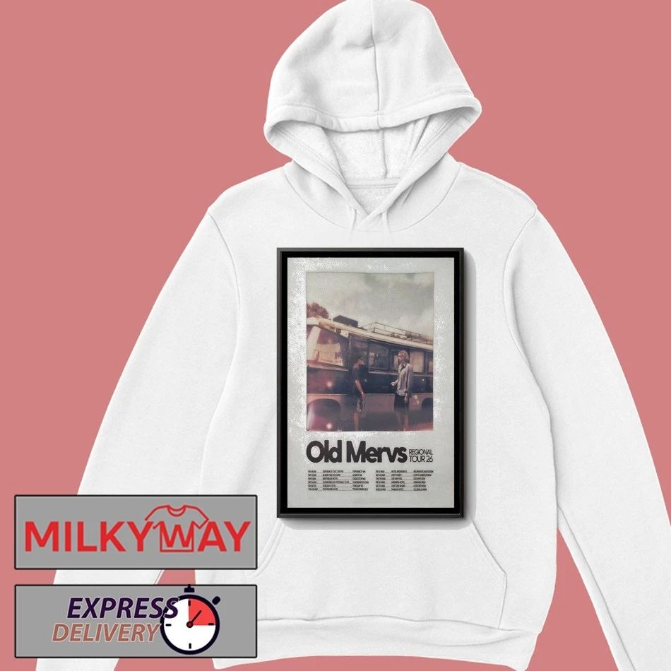 Old Mervs Regional Tour 26 Poster shirt