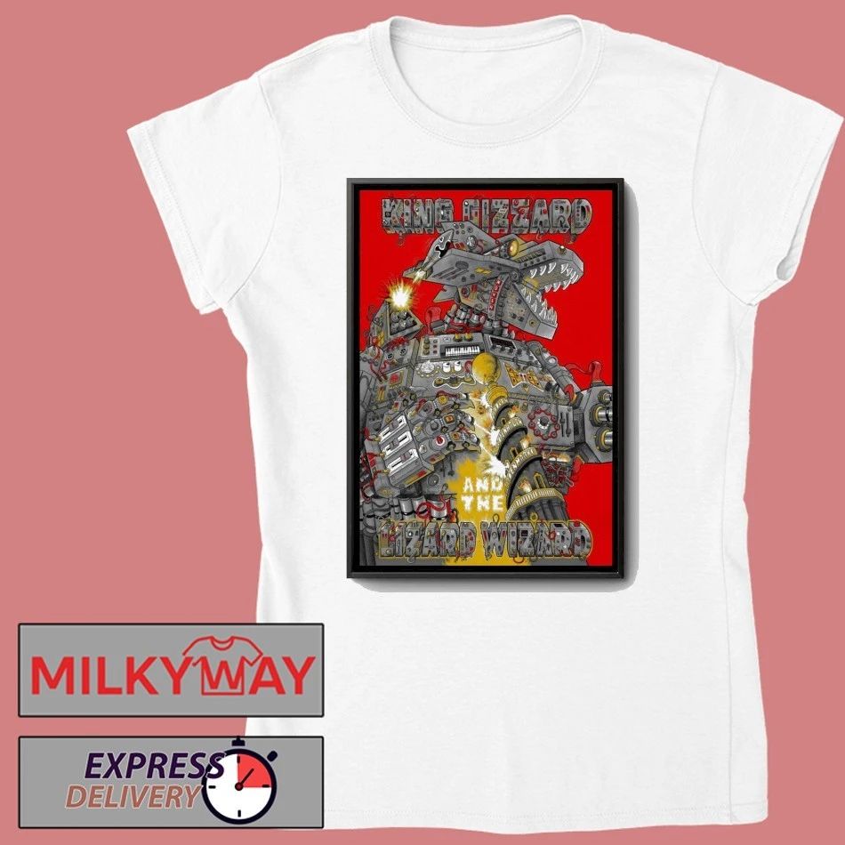 King Gizzard And The Lizard Wizard In Copenhage Denmark On Nov 14 2025 Poster shirt