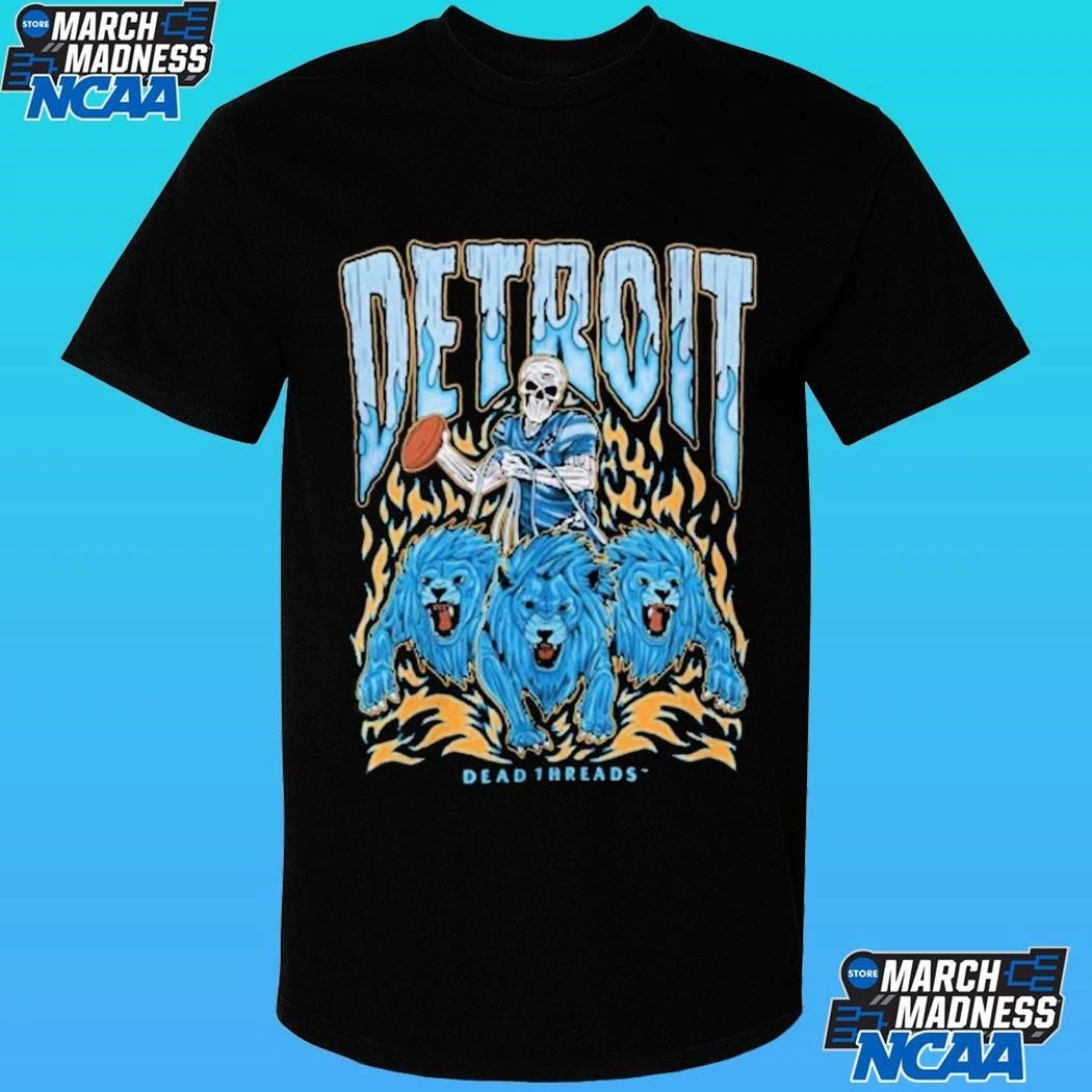 Dead Threads Apparel Detroit Football Shirt