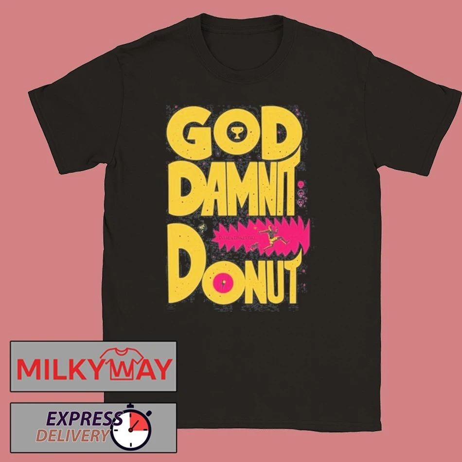 Dungeon Crawler Carl God Damnit Donut T-Shirt