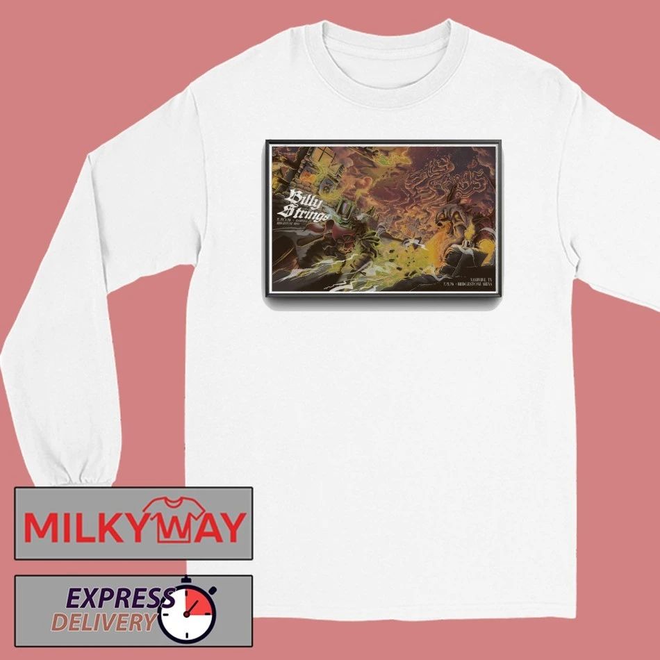 Billy Strings In Nashville TN On Feb 20-21 2026 Poster shirt