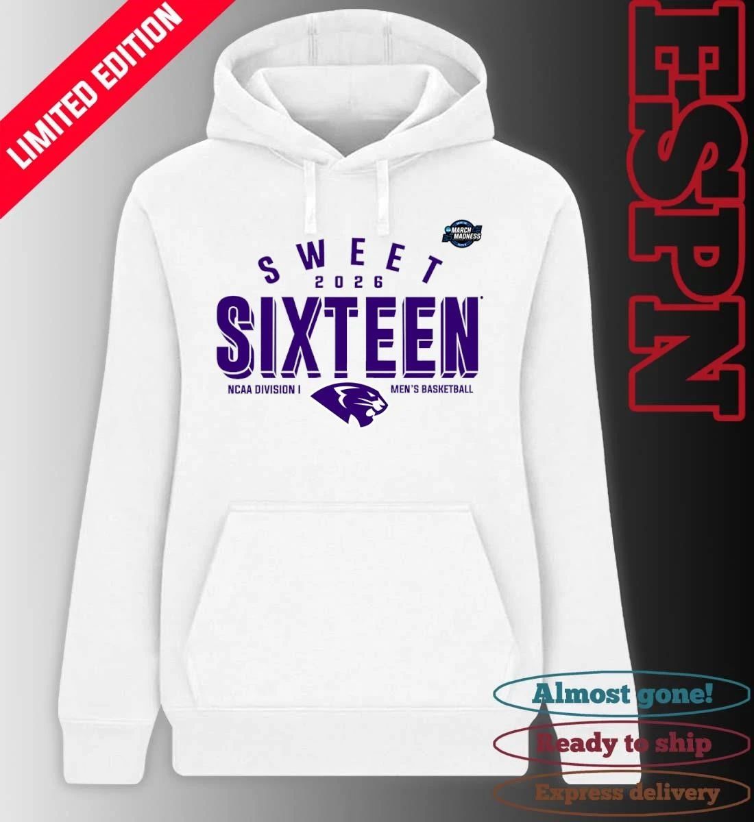 Sweet 16 High Point Panthers 2026 NCAA Men’s Basketball T-Shirt
