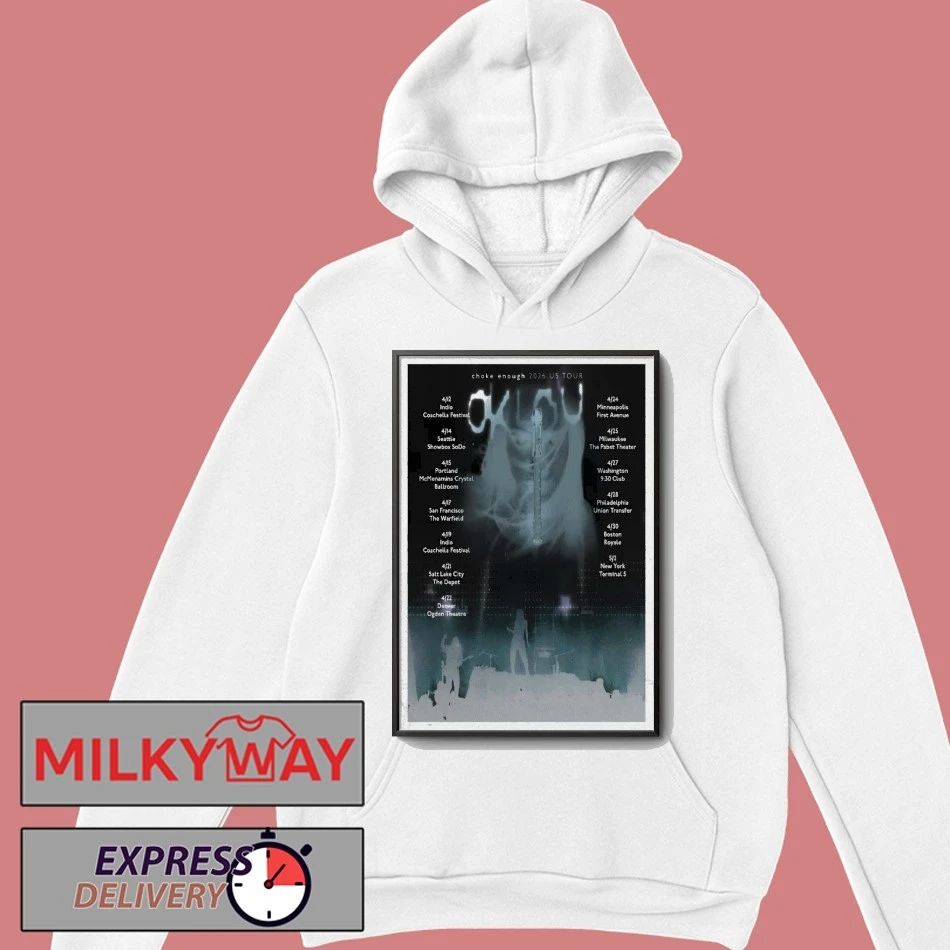 Oklou Event Tour 2026 Poster shirt