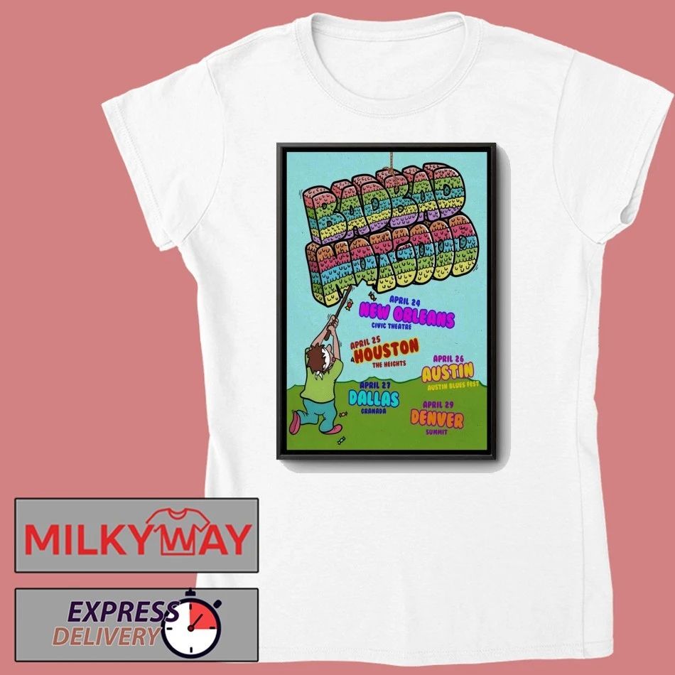 BadBadNotGood US April 2026 Tour Poster shirt