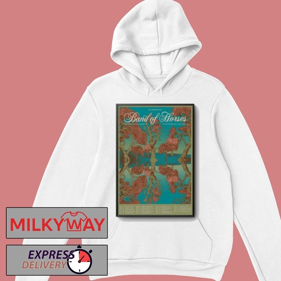 Band Of Horses 20th Anniversary 2026 Tour Poster shirt