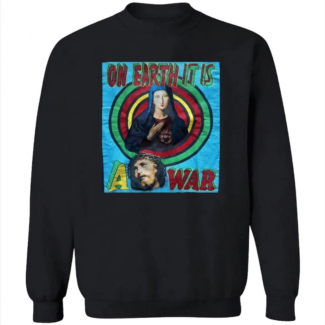 Houston Texans Saint Michael On Earth It Is A War Shirt