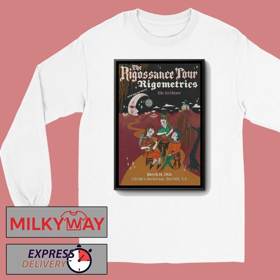 Rigometrics Tour Norfolk VA On Mar 28 2026 Poster shirt
