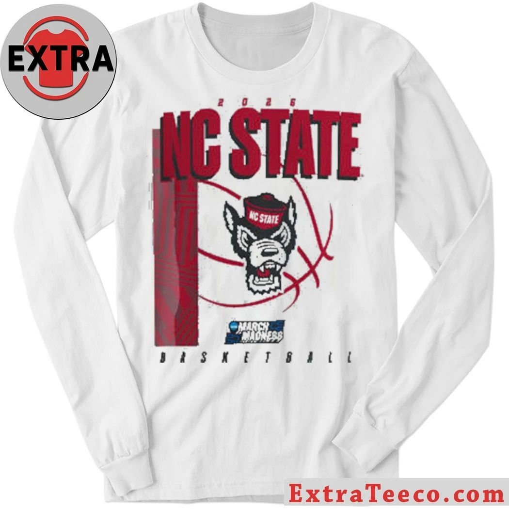 Original N.C. State Wolfpack March Madness 2026 Logo T-Shirt