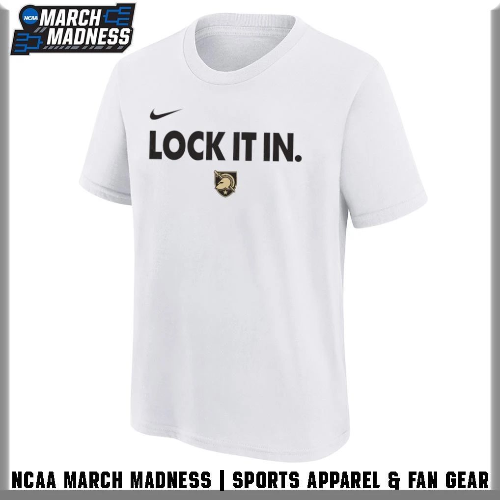 Army Black Knights Basketball Lock It In 2026 T-Shirt
