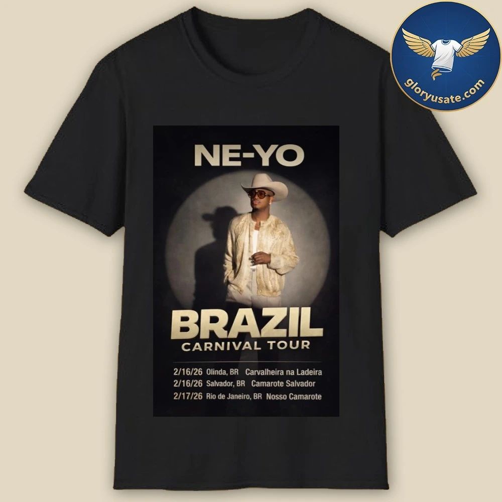 Ne Yo Brazil Carnival Tour 2026 Poster Shirt