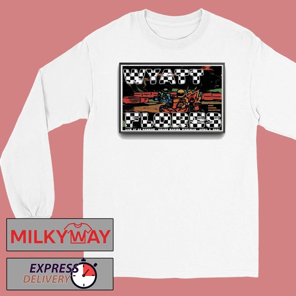 Wyatt Flores Apr 3 2026 Poster Grand Rapids T-Shirt