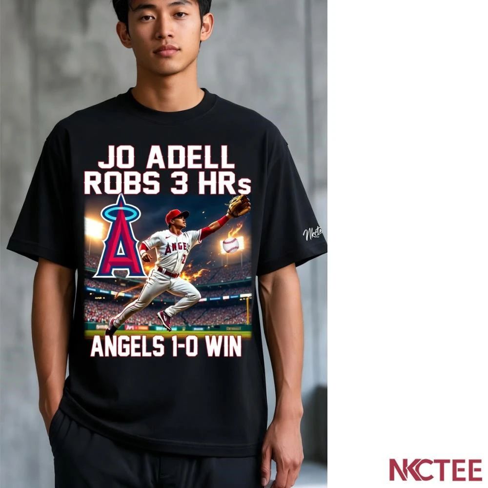 NKCtees Jo Adell robs 3 HRs in Los Angeles Angels’ 1-0 win shirt