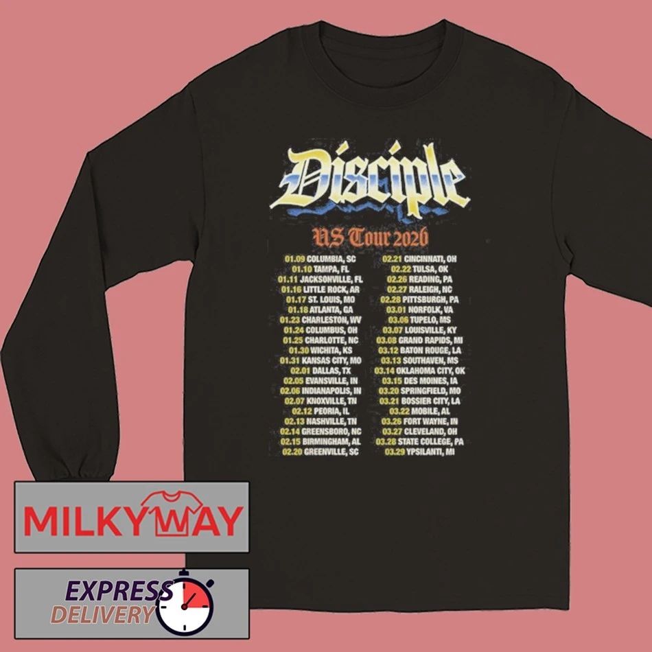 Disciple US Tour 2026 Shirt