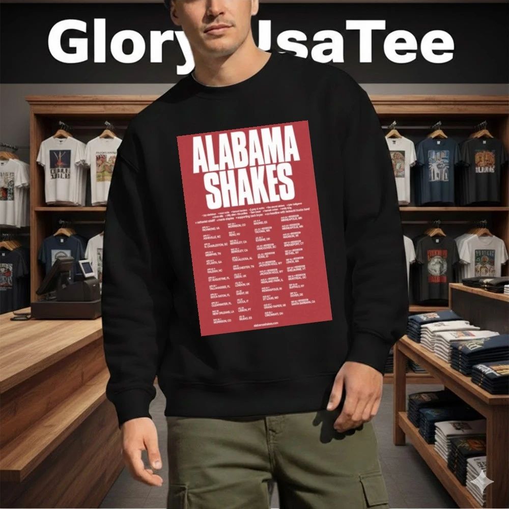 Alabama Shakes New Tour 2026 Poster Shirt