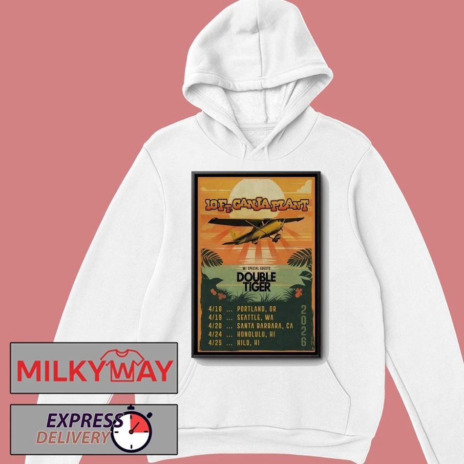 Poster 10 Ft Ganja Plant With Double Tiger April 2026 Tour shirt