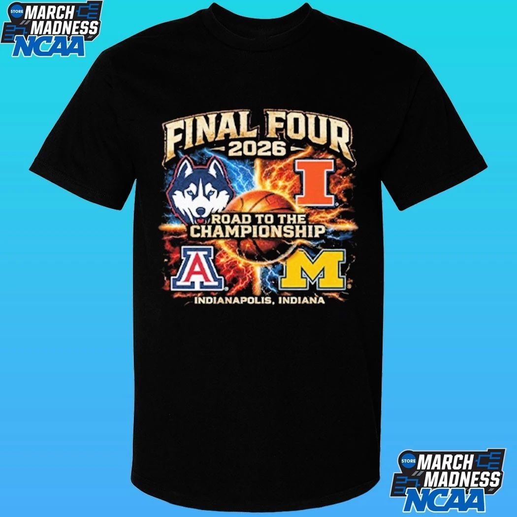Final Four 2026 Road To The Championship Indianapolis Shirt
