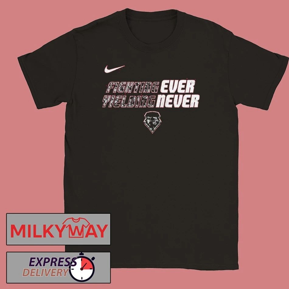 New Mexico Lobos “Fighting Ever Yielding Never” Red T-Shirt