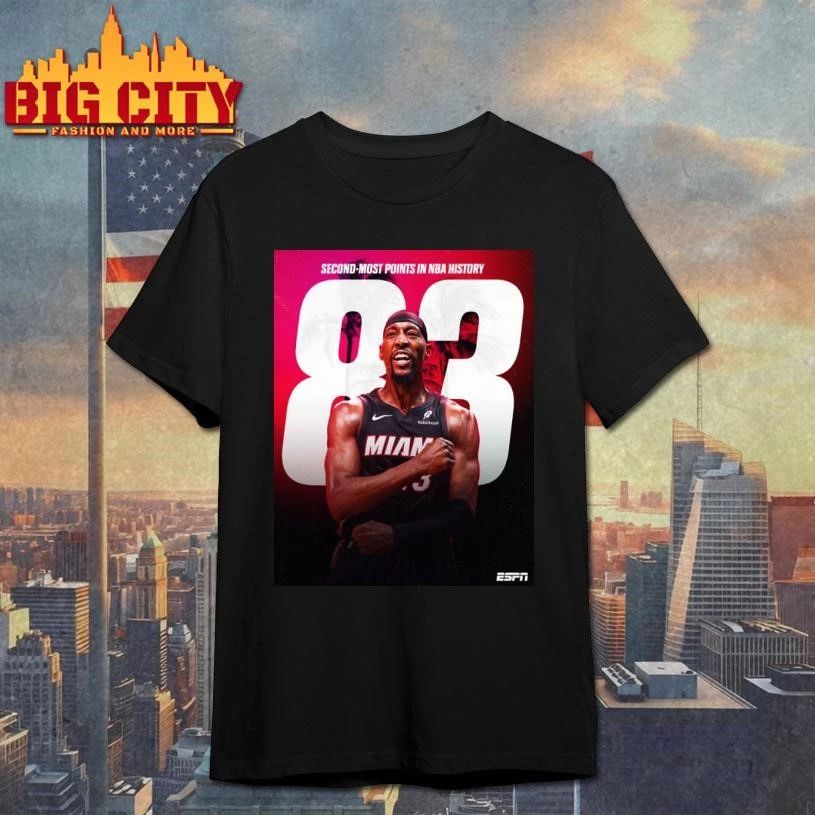 Bam Adebayo Drops 83 Points The Second Most Points In NBA History Poster Shirt