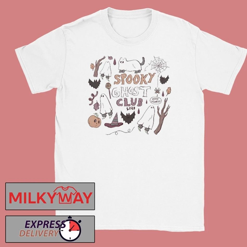 2025 The Sad Ghost Club Spooky Ghost Club Shirt