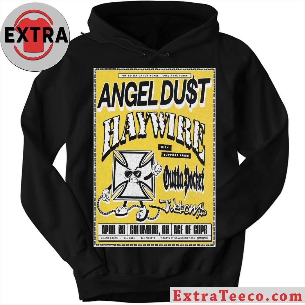 Angel Du$t April 2 2026 At Ace Of Cups Show Poster Shirt