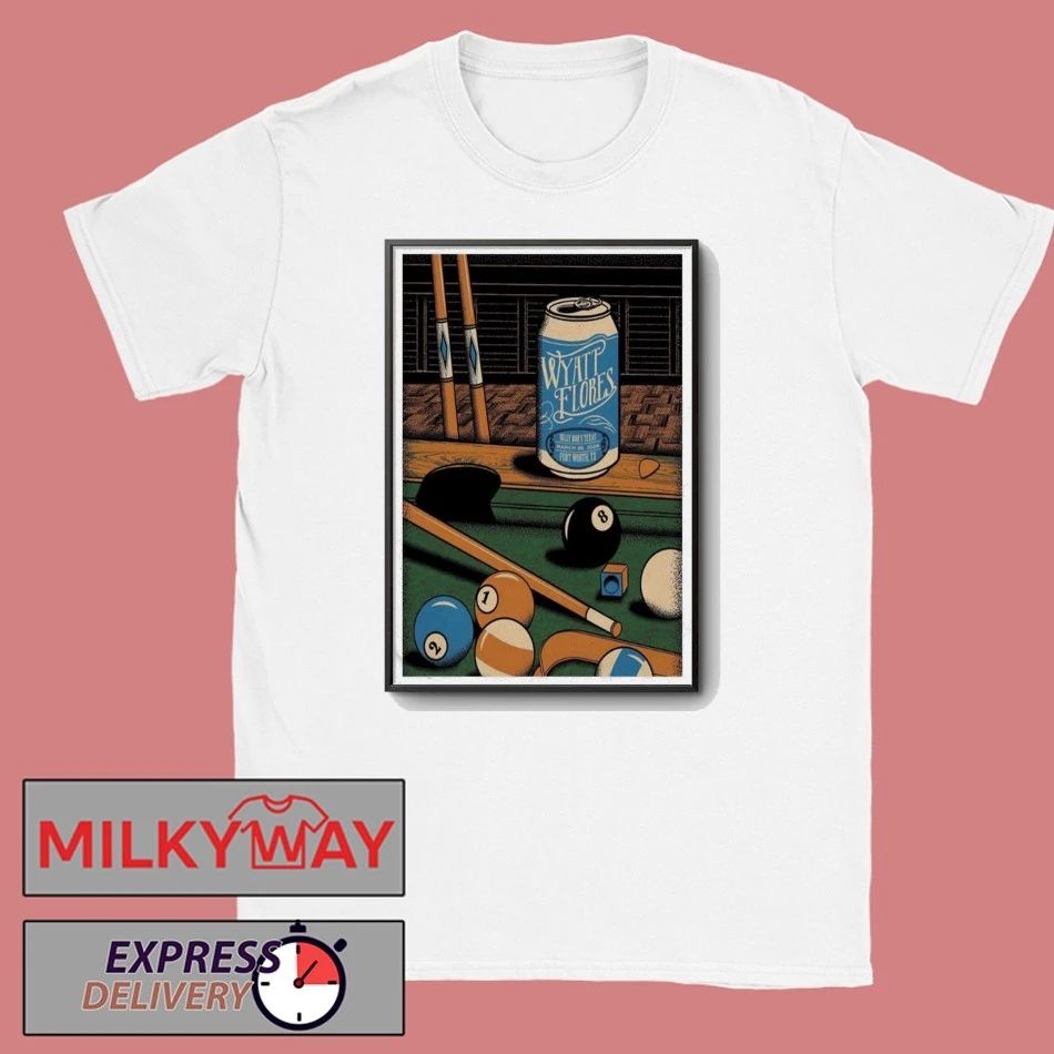 Wyatt Flores Poster Fort Worth Mar 26 2026 shirt