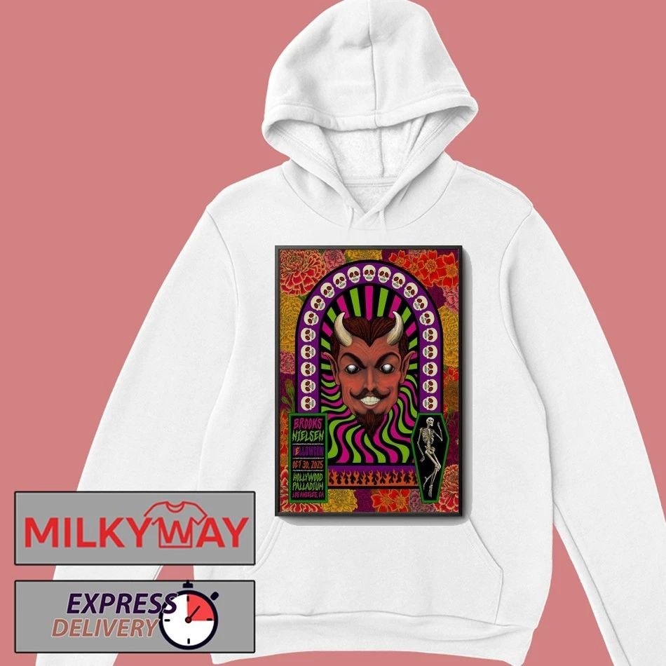 Brooks Nielsen In Hollywood CA On Oct 30 2025 Show Poster shirt