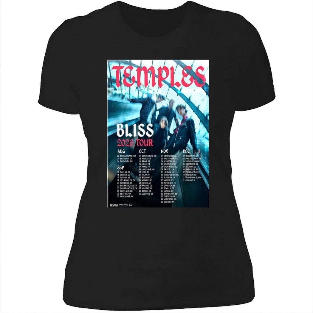 Temples Bliss 2026 Tour Poster Shirt