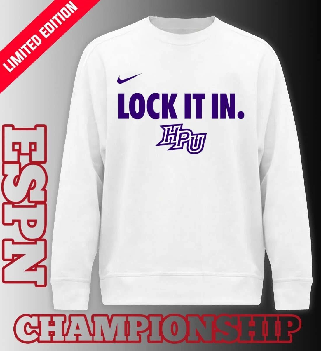 High Point Panthers Basketball Lock It In March Madness T-Shirt