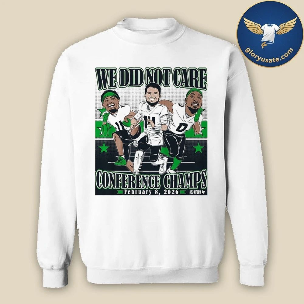 Sam Darnold, Jaxon Smith-Njigba, & DeMarcus Lawrence Conference Champions Caricatures Graphic Shirt