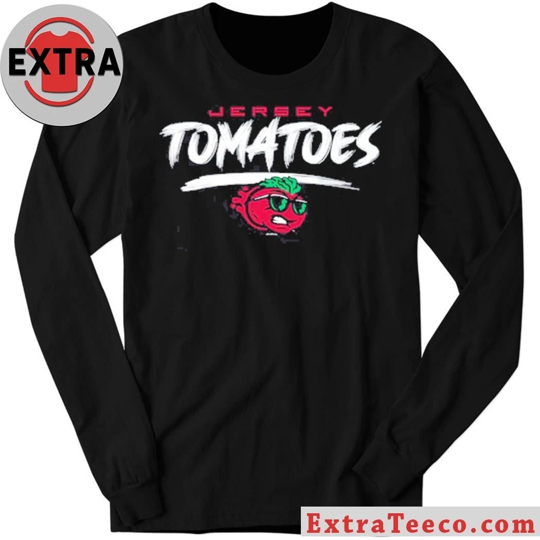 Jersey Shore BlueClaws TNC Jersey Tomatoes Black T-Shirt