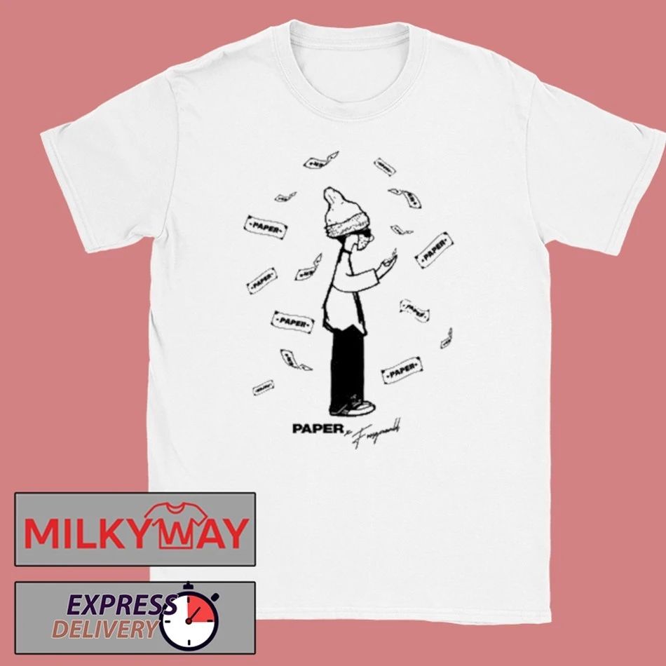 Foos Get Paper White Shirt