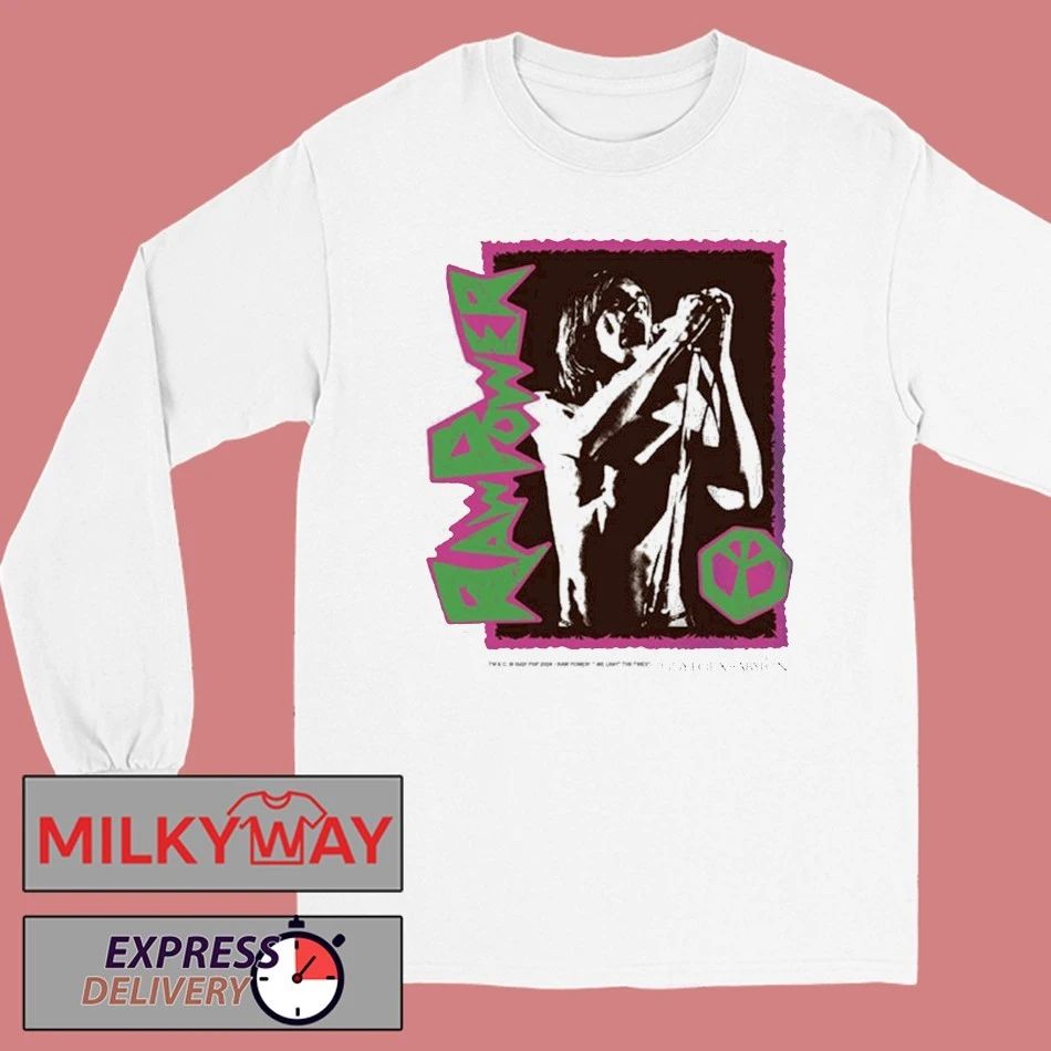 Babylon x Iggy Pop Raw Power We Light The Fires shirt
