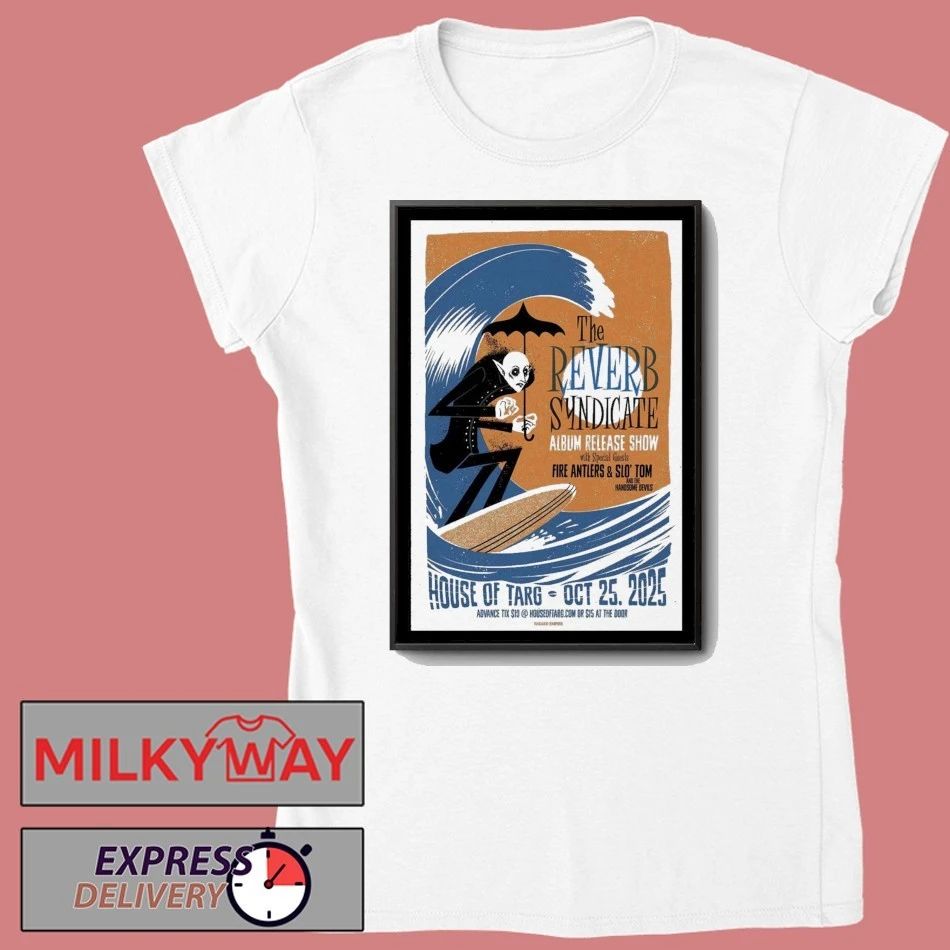 Poster The Reverb Syndicate Ottawa 2025 Tour shirt