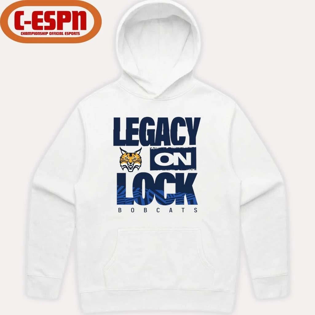 Quinnipiac Bobcats Basketball Legacy On Lock T-Shirt