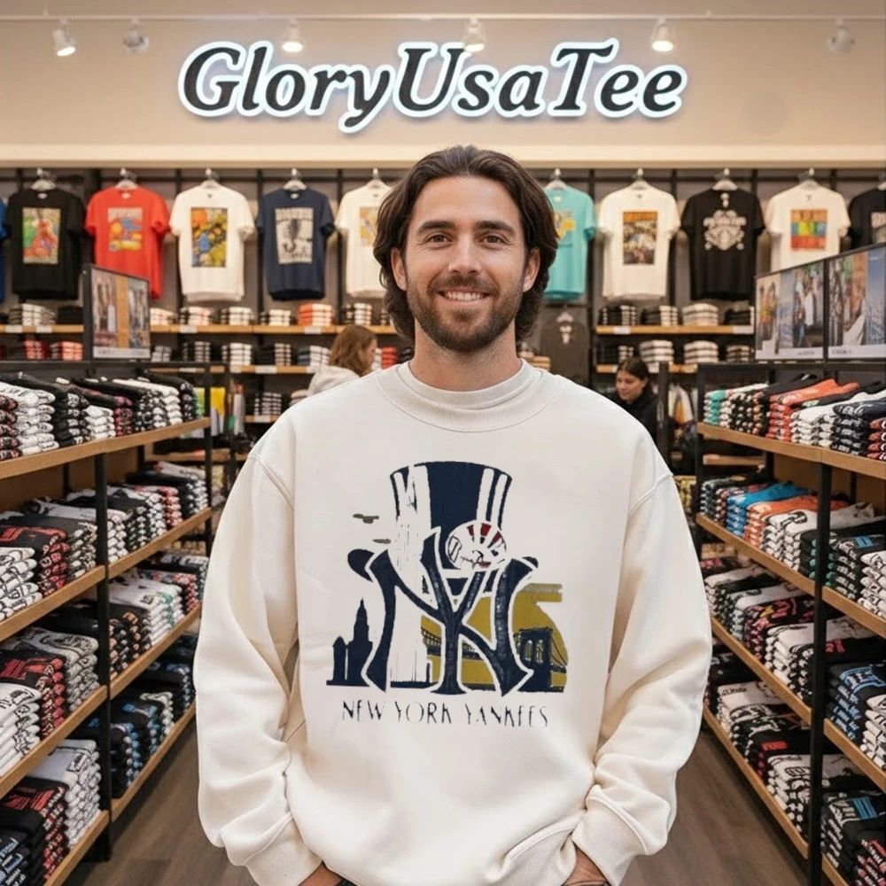 New York Yankees Uncle Sam hat skyline Shirt
