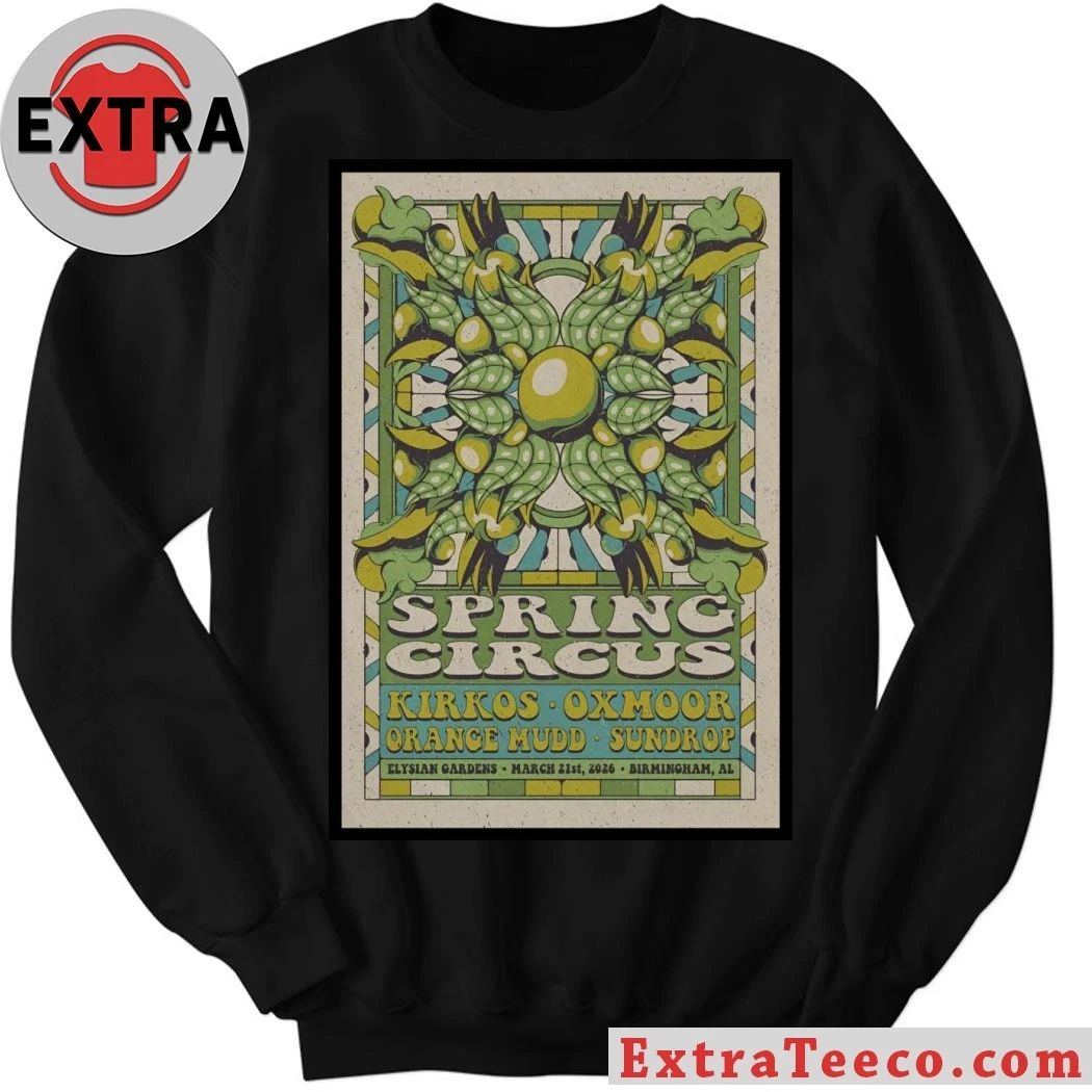 Original Spring Circus 3 21 2026 Birmingham AL Poster Shirt