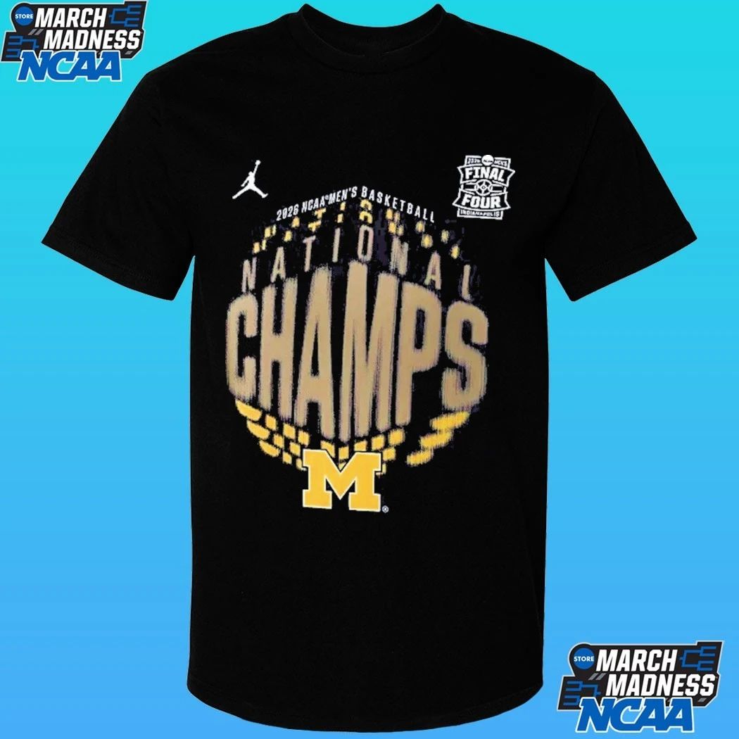 Michigan Wolverines 2026 NCAA Men’s Basketball National Champs Shirt