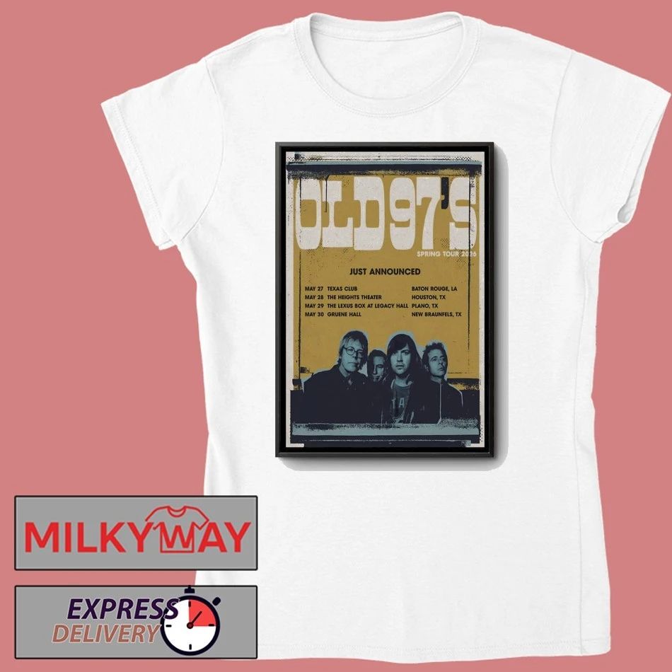 Old 97’S Spring 2026 Tour Poster shirt