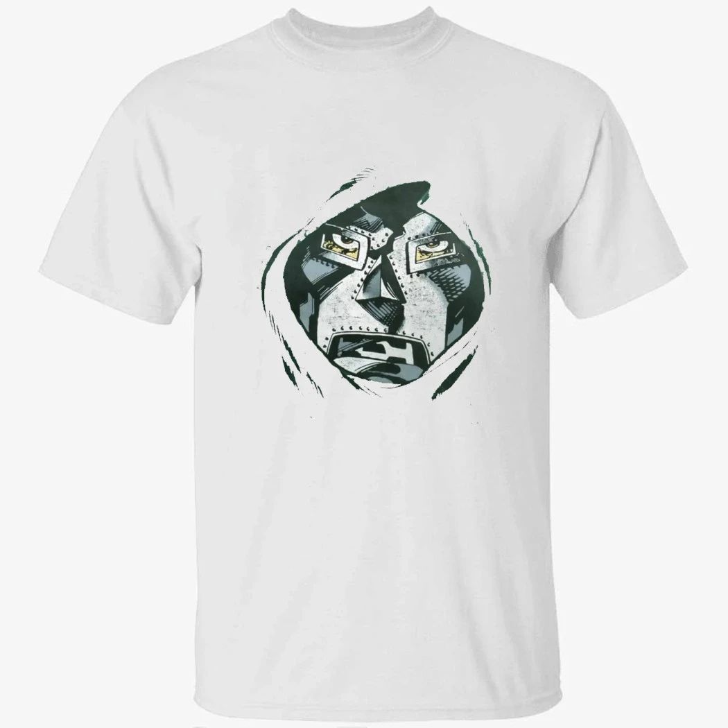 Robert Downey Jr Rocking a Doctor Doom Shirt