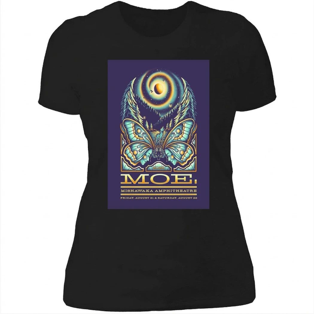 Moe World Tour Aug 2026 Colorado Poster Shirt