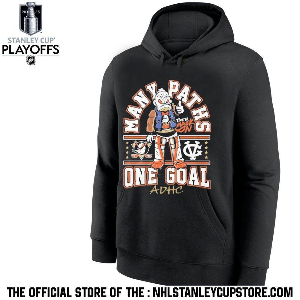 Anaheim Ducks Many Paths Time To Mask One Goal Shirt