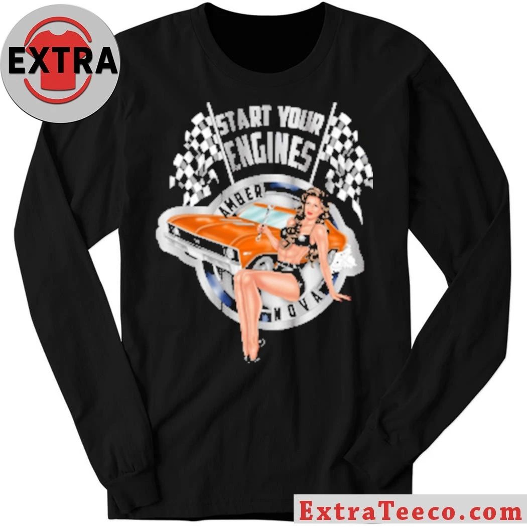 Original Garage Bombshell Start Your Engines Shirt