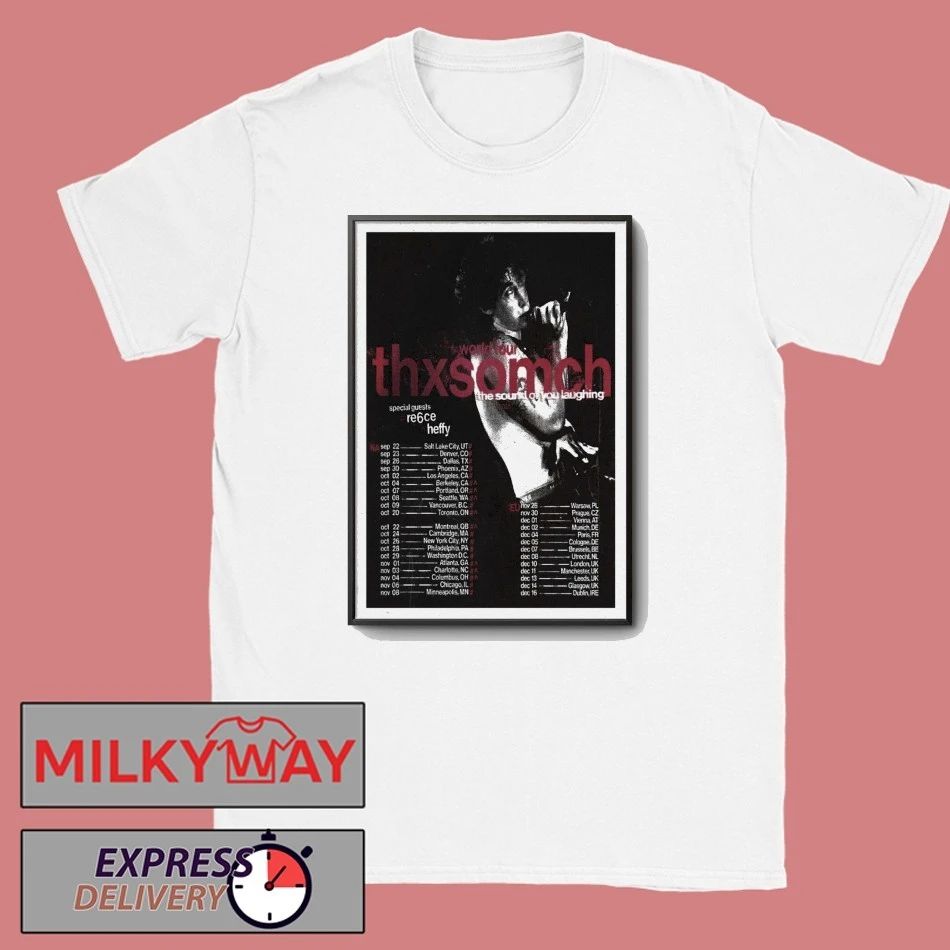 ThxSoMch World Tour 2025 Poster shirt