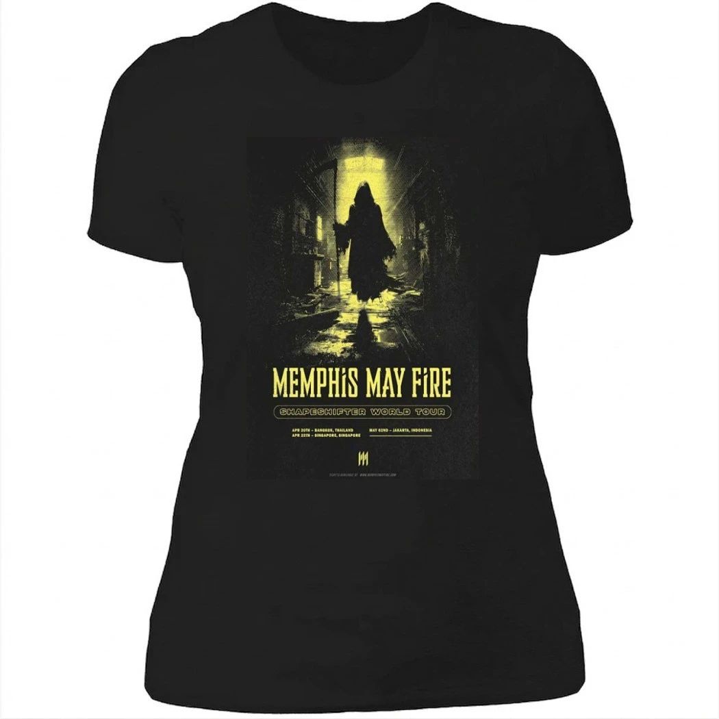 Memphis May Fire Shapeshifter World Tour 2026 Poster Shirt