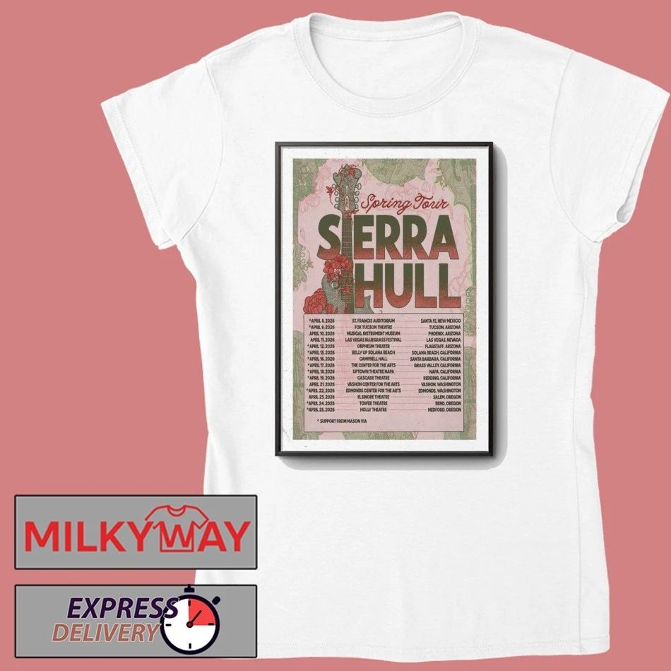 Sierra Hull Spring Tour 2026 Poster shirt