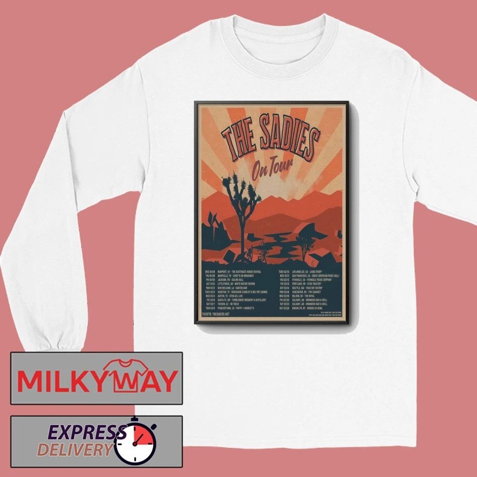 The Sadies Poster On Tour 2026 shirt