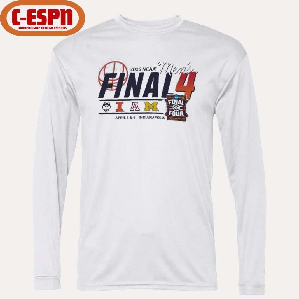 Final 4 2026 NCAA Men’s Basketball Teams T-Shirt