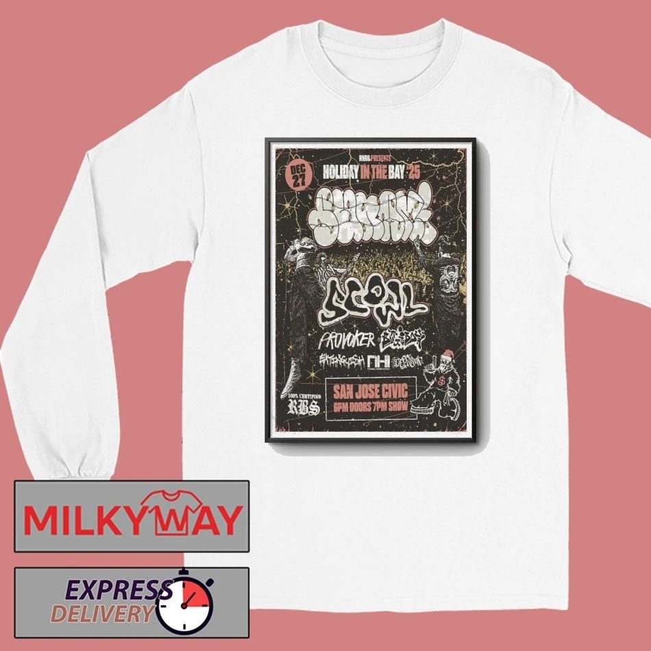 Sunami Dec 27 2025 San Jose Civic In San Jose CA Poster shirt
