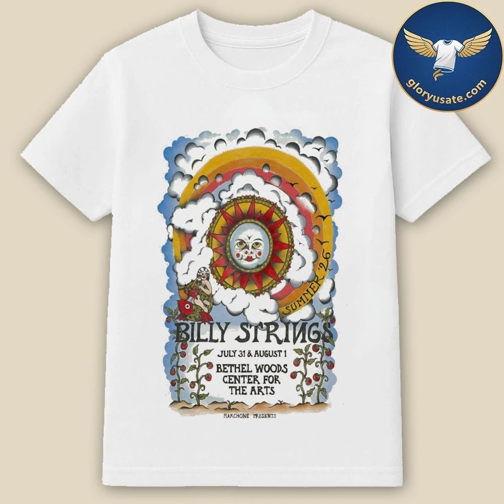 Billy Strings 7-31 8-1-2026 Bethel NY Poster Shirt