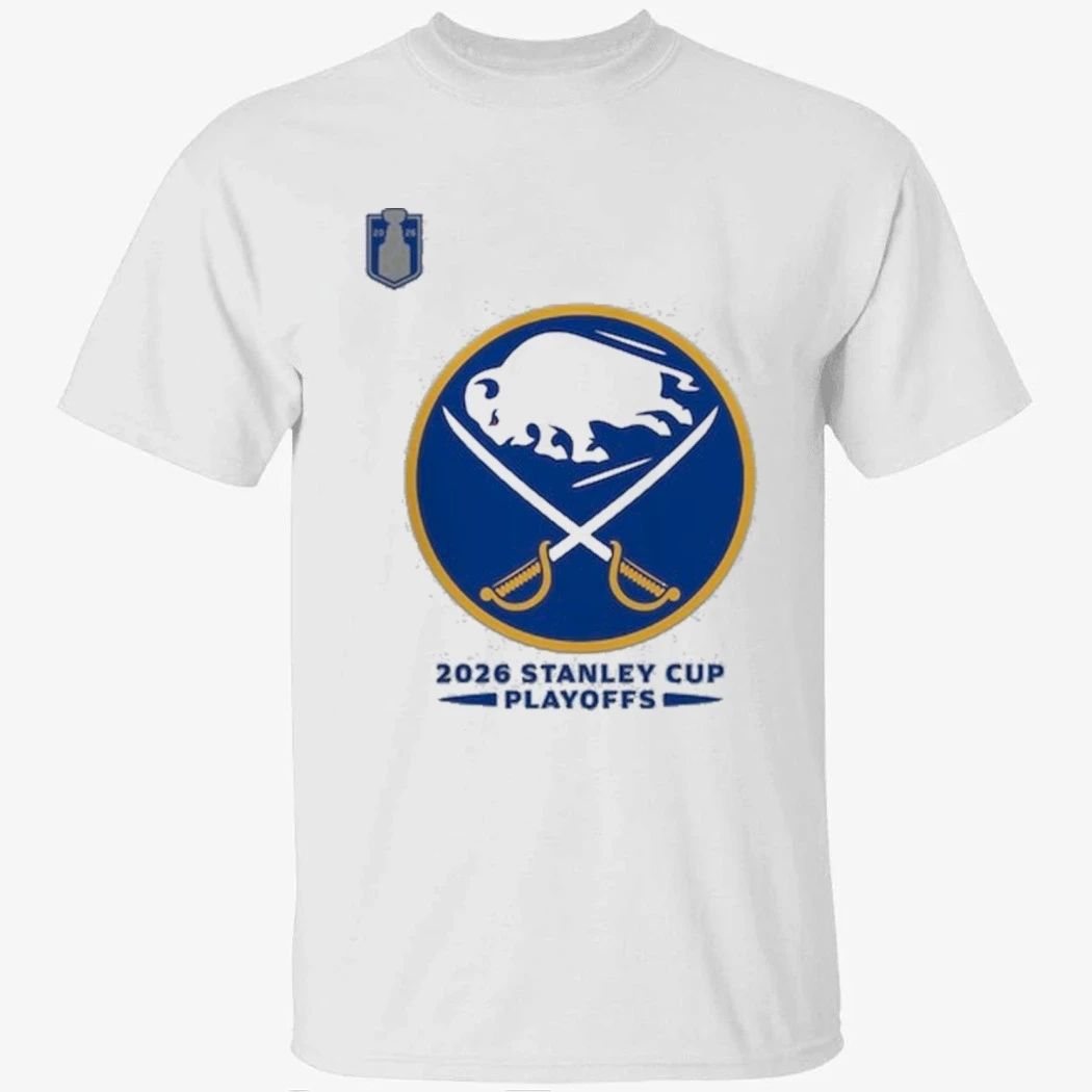 Buffalo Sabres 2026 Stanley Cup Playoffs Authentic Pro Rink Performance T-Shirt